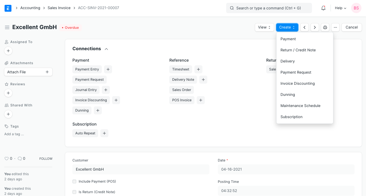 Billing & Invoicing